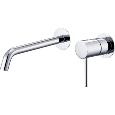 Misturador de pia de banheiro cinza Monza Imex - Design moderno - Instalação fácil Misturador de pia de banheiro cinza Monza Imex - Design moderno - Instalação fácil