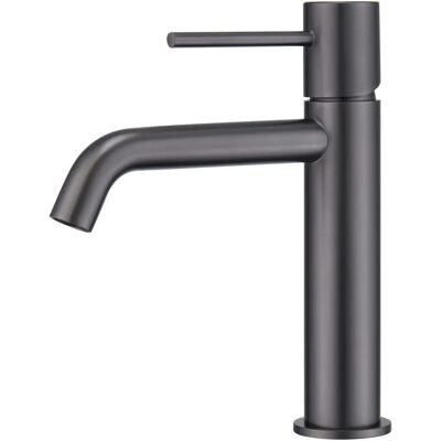 Robinet lavabo Monza noir gun metal - Design moderne - Publicité Robinet lavabo Monza noir gun metal - Design moderne - Publicité