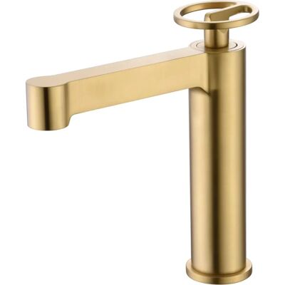 Imex Olimpo Rubinetto Bagno Oro Spazzolato - Design Moderno Imex Olimpo Rubinetto Bagno Oro Spazzolato - Design Moderno