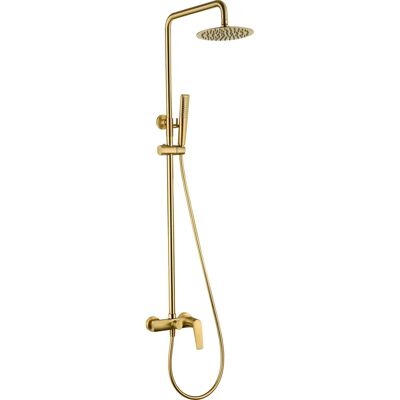 Set Doccia Oro Spazzolato Delos - Tipo di Doccia Set Doccia Oro Spazzolato Delos - Tipo di Doccia