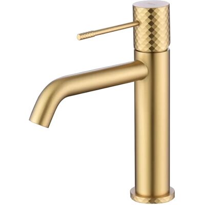 Miscelatore lavabo Génova oro spazzolato - Imex Miscelatore lavabo Génova oro spazzolato - Imex