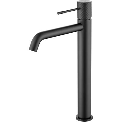 Imex Génova Rubinetto Alto ad Arco Nero Opaco - Lavabo Bagno Imex Génova Rubinetto Alto ad Arco Nero Opaco - Lavabo Bagno