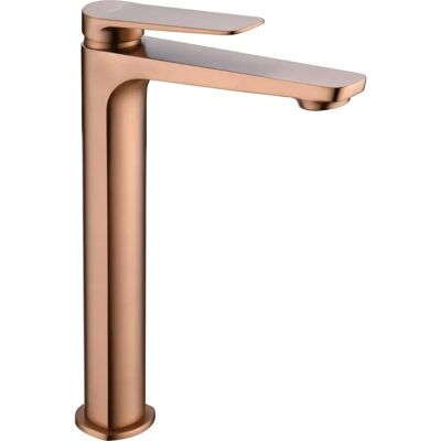 IMEX NÁPOLES Rubinetto Alto Oro Rosa Spazzolato - Lavandino IMEX NÁPOLES Rubinetto Alto Oro Rosa Spazzolato - Lavandino
