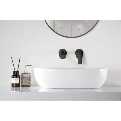 Miscelatore a Incasso Nero Opaco Imex - Lavabo Bagno Miscelatore a Incasso Nero Opaco Imex - Lavabo Bagno