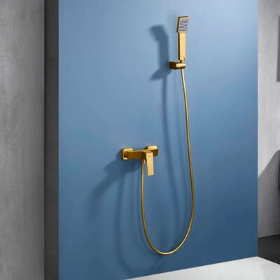 IMEX Kit doccia monomando Art oro spazzolato - Kit doccia IMEX Kit doccia monomando Art oro spazzolato - Kit doccia