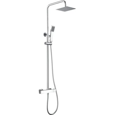 Set doccia termostatico IMEX Art - Finitura cromata Set doccia termostatico IMEX Art - Finitura cromata