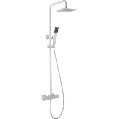Ensemble de douche thermostatique blanc Art IMEX - Type de douche - Publicité Ensemble de douche thermostatique blanc Art IMEX - Type de douche - Publicité