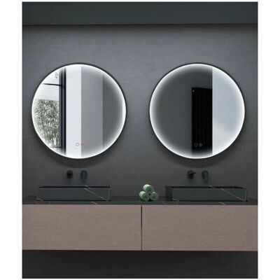 Ledimex - Espejo baño Nepal 100Ø con luz perimetral LED Ledimex - Espejo baño Nepal 100Ø con luz perimetral LED