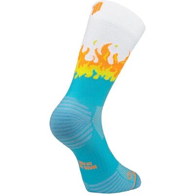 Chaussettes Sporcks V2 Blanches Support Moyen - Chaussettes - Publicité Chaussettes Sporcks V2 Blanches Support Moyen - Chaussettes - Publicité