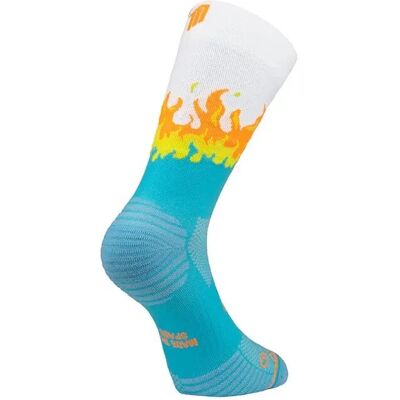 Chaussettes de compression Sporcks V2 Bleues - Chaussettes - Publicité Chaussettes de compression Sporcks V2 Bleues - Chaussettes - Publicité