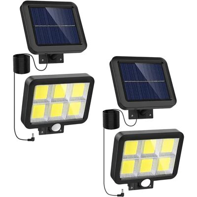 Magic Select 120LED - Panel separado - Sensor de movimiento - IP65 - Luz Solar Exterior Magic Select 120LED - Panel separado - Sensor de movimiento - IP65 - Luz Solar Exterior