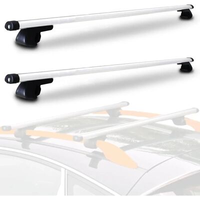 Barras de Techo Universales MAGIC SELECT para Coche - Portaequipajes de Viaje Barras de Techo Universales MAGIC SELECT para Coche - Portaequipajes de Viaje