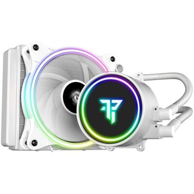 Refroidisseur Liquide Tempest Blanc 120 - Support Intel AMD Éclairage RGB - Publicité Refroidisseur Liquide Tempest Blanc 120 - Support Intel AMD Éclairage RGB - Publicité