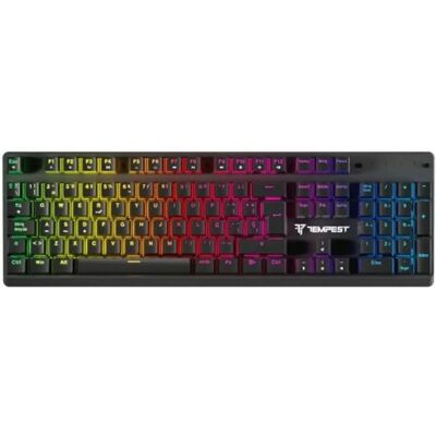 Clavier Mécanique Sans Fil Tempest Mephisto RGB Gaming Clavier Mécanique Sans Fil Tempest Mephisto RGB Gaming