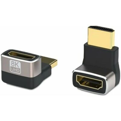 PcCom HDMI-adapter 8K 2.1 - HDMI 2.1-omvandlare PcCom HDMI-adapter 8K 2.1 - HDMI 2.1-omvandlare