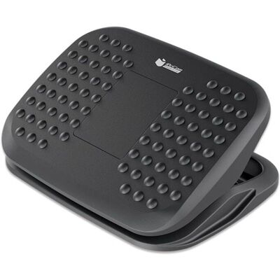 Reposa pies ergonómico ajustable PcCom - Soporte para largas horas Reposa pies ergonómico ajustable PcCom - Soporte para largas horas