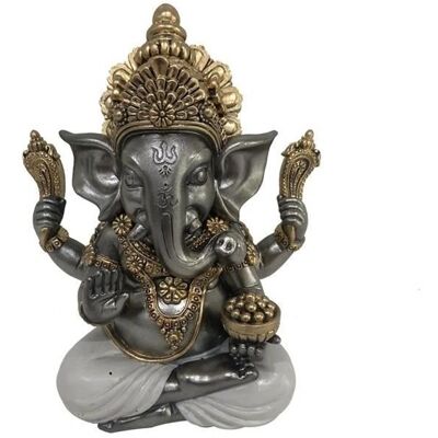 Statue Ganesh Argentée - Figurine - Sculpture - Ganesh Statue Ganesh Argentée - Figurine - Sculpture - Ganesh