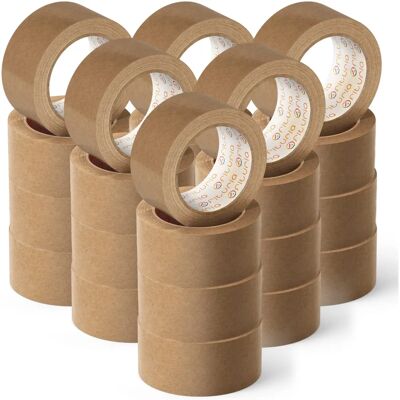Ofituria Kraft Paper Tape - 72mm x 80m - Packaging Tape Ofituria Kraft Paper Tape - 72mm x 80m - Packaging Tape