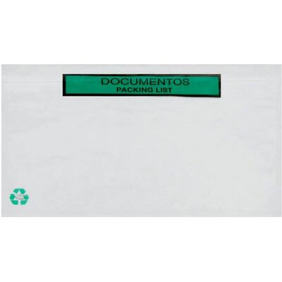 OFITURIA Modelo COM0397 - Bolsa de Documentos Transparente OFITURIA Modelo COM0397 - Bolsa de Documentos Transparente