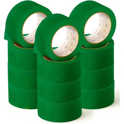 Ofituria Green Packaging Tape - Strong Adhesion for Secure Packing Ofituria Green Packaging Tape - Strong Adhesion for Secure Packing
