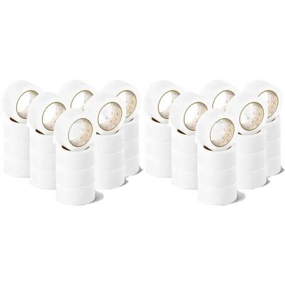 Ofituria White Packing Tape - Strong Adhesion, Vibrant Colors Ofituria White Packing Tape - Strong Adhesion, Vibrant Colors