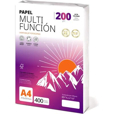 OFITURIA A4 200g/m² 400 Lap Papír Multifunkciós Iroda OFITURIA A4 200g/m² 400 Lap Papír Multifunkciós Iroda