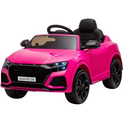 Homcom Coche Eléctrico Infantil Rosa RS Q8 3+ - Coche Eléctrico para Niños Homcom Coche Eléctrico Infantil Rosa RS Q8 3+ - Coche Eléctrico para Niños