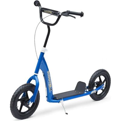 Scooter para Niños Homcom - Ruedas de 12'' Ajustables, 50kg Capacidad, Azul Scooter para Niños Homcom - Ruedas de 12'' Ajustables, 50kg Capacidad, Azul