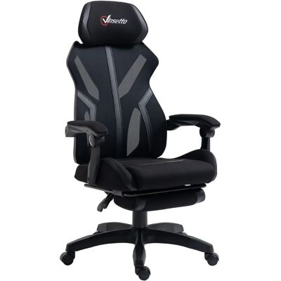 Silla de Oficina Vinsetto - Ajustable, Reclinable, Giratoria, Negro Silla de Oficina Vinsetto - Ajustable, Reclinable, Giratoria, Negro