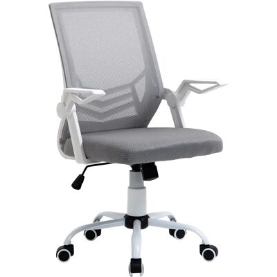 Silla de Oficina Vinsetto Ajustable en Malla Giratoria - Mobiliario de Oficina Silla de Oficina Vinsetto Ajustable en Malla Giratoria - Mobiliario de Oficina