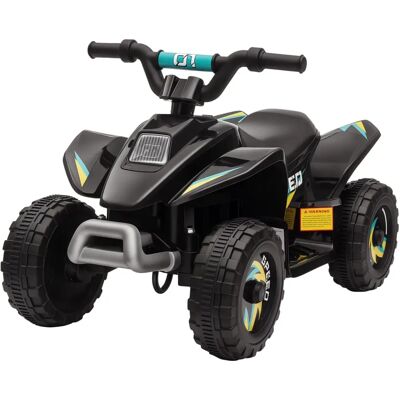 Homcom Cuatriciclo Eléctrico para Niños - 18-36 Meses, Negro, 6V Vehículo Infantil Homcom Cuatriciclo Eléctrico para Niños - 18-36 Meses, Negro, 6V Vehículo Infantil