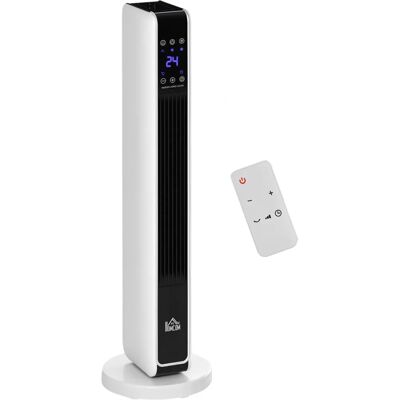 Homcom Calefactor Torre Cerámica 1100/2200W Mando LED - Calefactor Homcom Calefactor Torre Cerámica 1100/2200W Mando LED - Calefactor