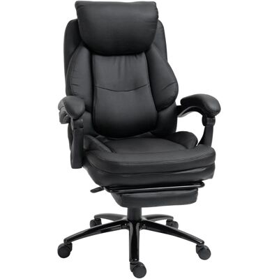 Silla de Oficina Ergonómica Vinsetto - Reclinable, Ajustable, Negra Silla de Oficina Ergonómica Vinsetto - Reclinable, Ajustable, Negra