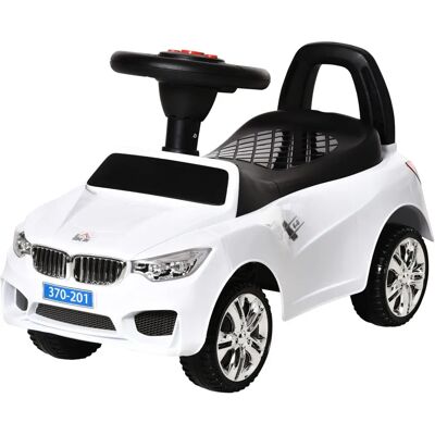 Homcom Coche Correpasillos - Blanco - 18-36 Meses Homcom Coche Correpasillos - Blanco - 18-36 Meses