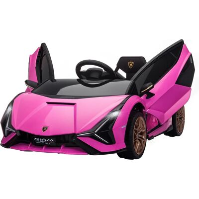 Homcom Lamborghini Sian 12V Elektrische Auto voor Kinderen - Veiligheid, Muziek, Lichten Homcom Lamborghini Sian 12V Elektrische Auto voor Kinderen - Veiligheid, Muziek, Lichten