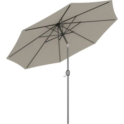 Sombrilla de Jardín Outsunny Ø295cm-250cm, Aluminio, Protección UV Sombrilla de Jardín Outsunny Ø295cm-250cm, Aluminio, Protección UV
