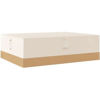 Funda Para Muebles de Jardín Outsunny - 270x200x78cm - Impermeable, Resistente a UV, Beige Funda Para Muebles de Jardín Outsunny - 270x200x78cm - Impermeable, Resistente a UV, Beige