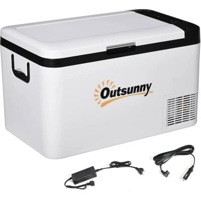 Outsunny Congelador Compresor 25l Outsunny Congelador Compresor 25l