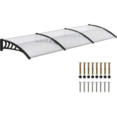 Toldo de Protección de Aluminio Outsunny - Para Puertas y Ventanas Toldo de Protección de Aluminio Outsunny - Para Puertas y Ventanas