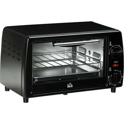 Homcom Horno Eléctrico Sobremesa 10 Litros 750W Horno De Convección Homcom Horno Eléctrico Sobremesa 10 Litros 750W Horno De Convección