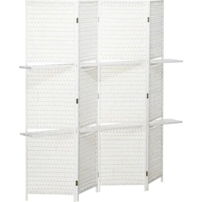 Divisor de Espacio de Madera y Bambú Homcom - 181x180 cm Divisor de Espacio de Madera y Bambú Homcom - 181x180 cm