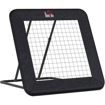 Homcom Red de Rebote Plegable Ajustable - Fútbol, Béisbol, Deportes Homcom Red de Rebote Plegable Ajustable - Fútbol, Béisbol, Deportes