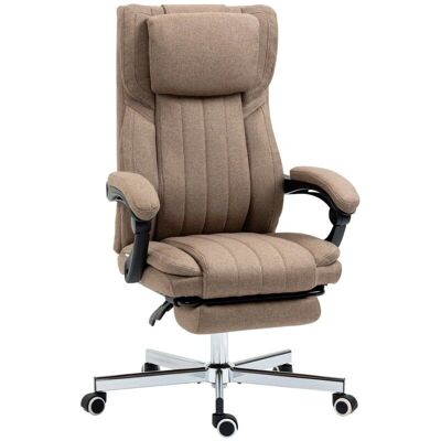 Silla de oficina Vinsetto con masaje y reposapiés retráctil Silla de oficina Vinsetto con masaje y reposapiés retráctil