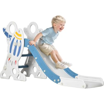 Tobogán infantil AIYAPLAY tema espacial - Soporta 30kg - Interior/Exterior Tobogán infantil AIYAPLAY tema espacial - Soporta 30kg - Interior/Exterior
