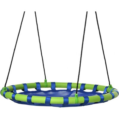 Columpio Infantil Outsunny con Altura Ajustable - Redondo para Árbol 3-8 Años Columpio Infantil Outsunny con Altura Ajustable - Redondo para Árbol 3-8 Años