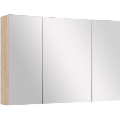 Armario de baño de pared Kleankin con espejo - Estilo moderno Armario de baño de pared Kleankin con espejo - Estilo moderno