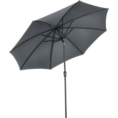 Sombrilla de Jardín Excéntrica Outsunny - 300cm - Jardín, Terraza, Patio - Marrón Sombrilla de Jardín Excéntrica Outsunny - 300cm - Jardín, Terraza, Patio - Marrón