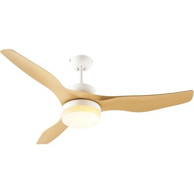 Ventilador de Techo HOMCOM DC 20,5W con Mando y Luz LED - Reversible Ventilador de Techo HOMCOM DC 20,5W con Mando y Luz LED - Reversible