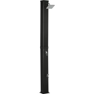 Ducha solar exterior Outsunny - 40L Negro Ducha solar exterior Outsunny - 40L Negro