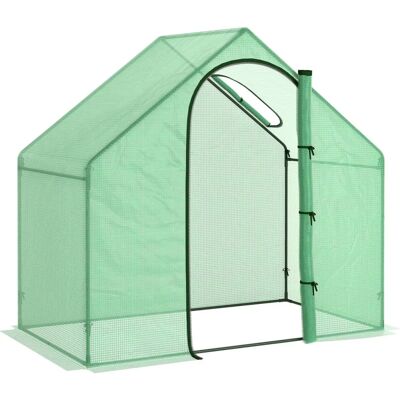 Invernadero Pequeño Outsunny con Puerta y Ventana - 180x100x168 cm Invernadero Pequeño Outsunny con Puerta y Ventana - 180x100x168 cm